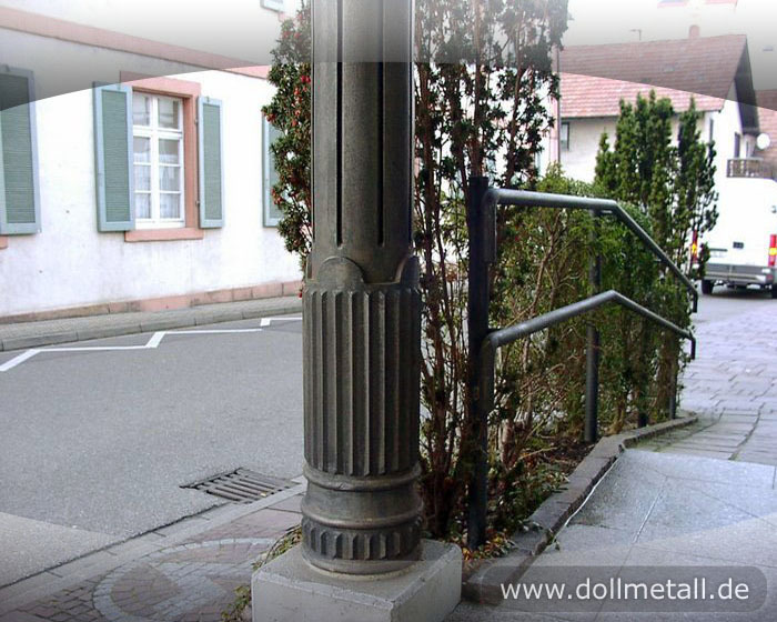 Gussstütze  Fussteil