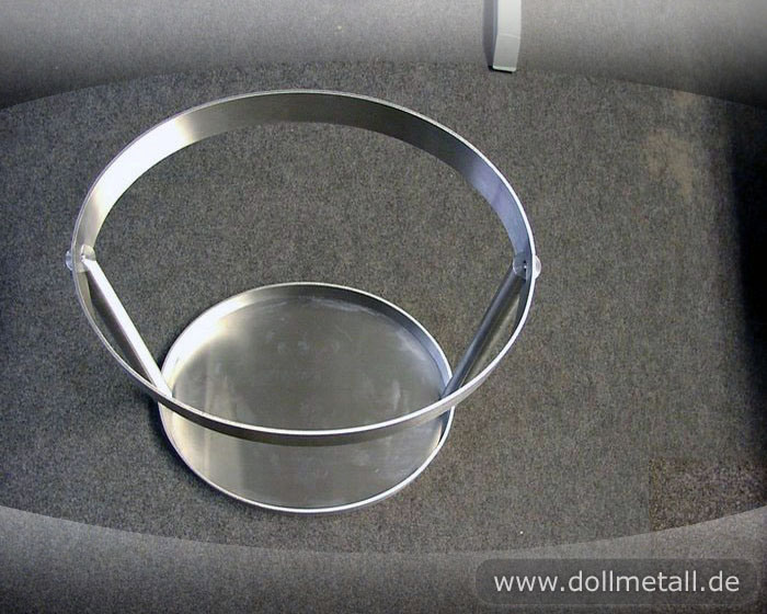 Papierkorb  Edelstahldesign